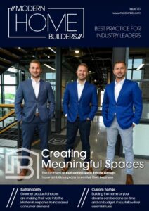 Modern Home Builders Front Cover Magazine